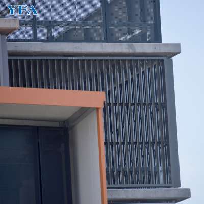 Fire Rated Manufacture Grade Extruded Aluminium Louver