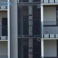 Residential Black Aluminum Railing Balcony