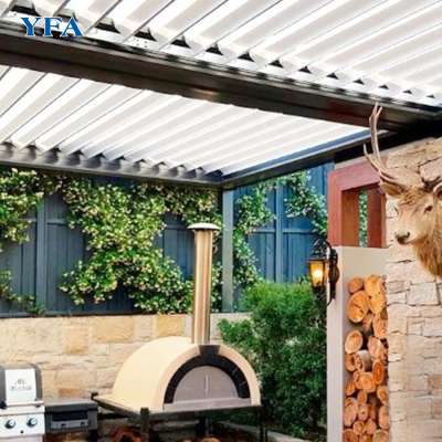 Courtyard Waterproof Outdoor Durable Aluminum Pergola Modern