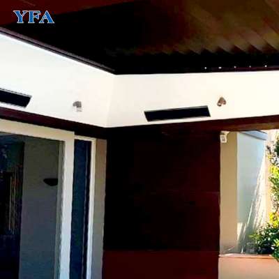 Design In China Indoor Smart Roof Modern Pergola For House