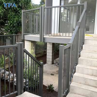 Staircase Aluminium Square Balustrades Handrails