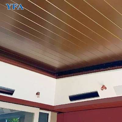 Brown adjustable Aluminium Motorized Porch Sunroof Pergola